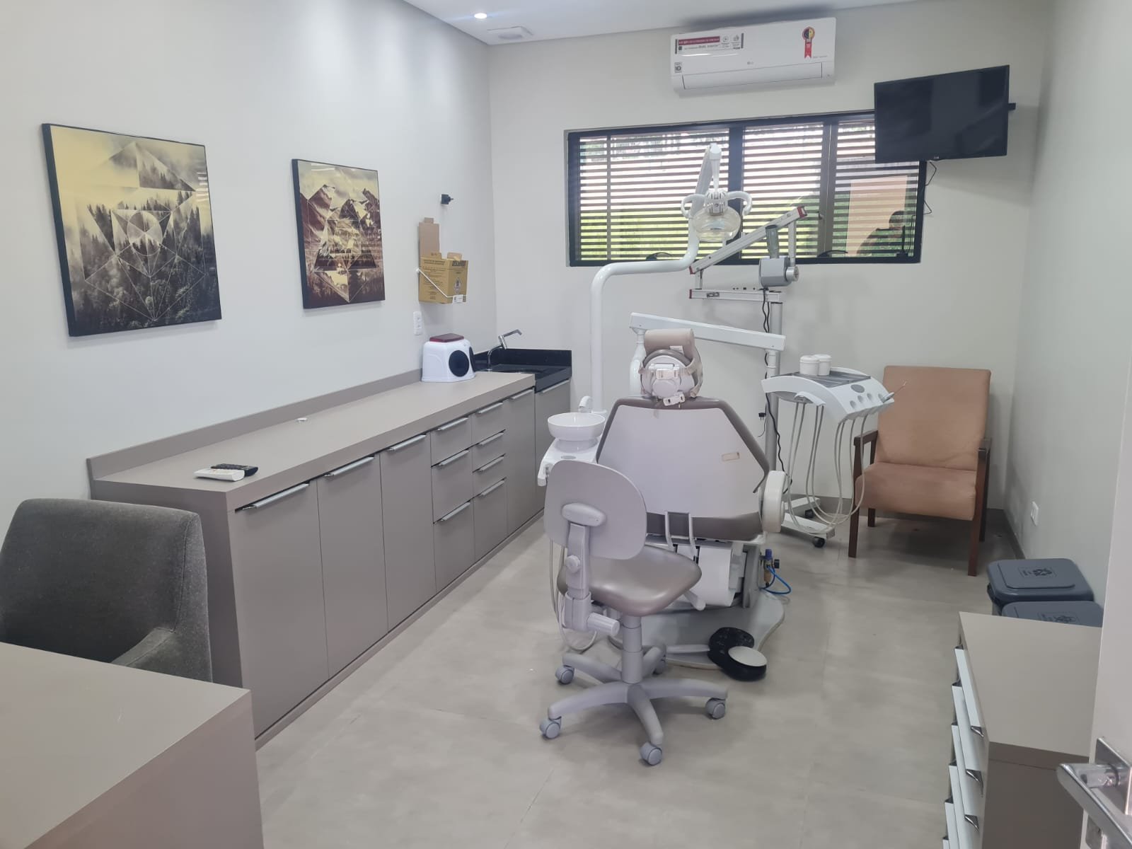 Consultório odontológico da Clínica Castello Branco